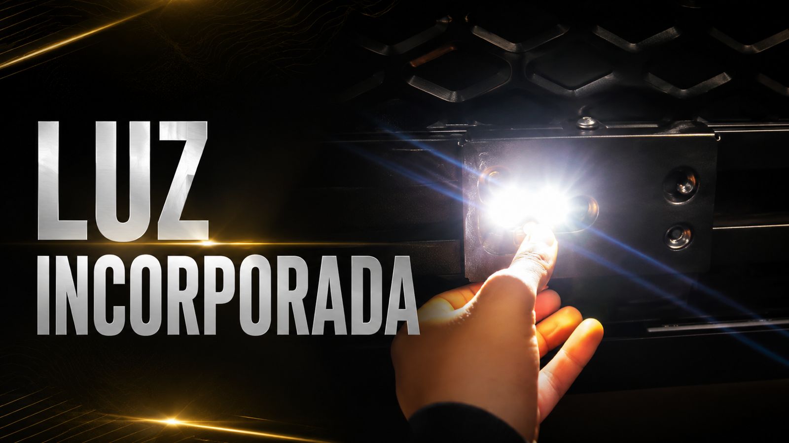 luz en tapa top tiger